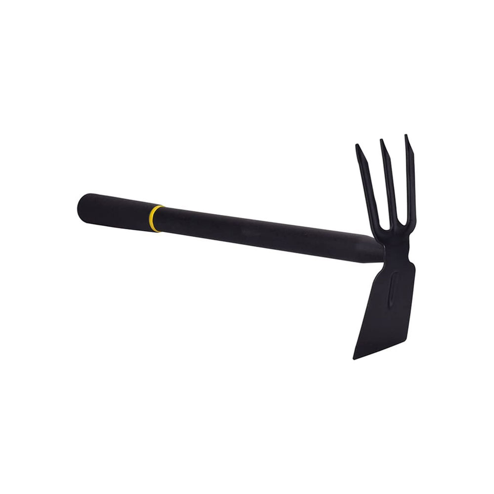 Yardwe Hoe and Cultivator Hand Tiller Manganese Steel Flower and Vegetable Tiller